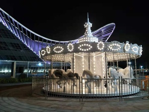 <span class=keywords><strong>Carousel</strong></span> thiết bị sân chơi trẻ em, băng chuyền điện trong nhà và ngoài trời, cưỡi giải trí chủ đề tùy chỉnh - Product Image 3