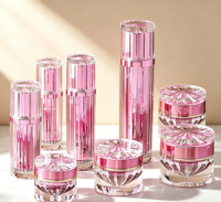 Offre Spéciale : Ensemble de Bouteilles Cosmétiques en Acrylique 20g 120ml – Pot à Double Filetage pour Sérum, Crème et Lotion – Emballage Cosmétique