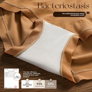 Slip Intimo Donna in Nylon e Cotone Ricamato a Vita Alta, Antibatterico, Contenitivo, Tinta Unita, Traspirante - Product Image 4