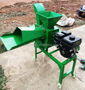 Máquina de procesamiento de cortador de césped de alto rendimiento, amoladora de granos y máquina trituradora de corte de amasado para picadora de tallos de hierba - Product Image 3