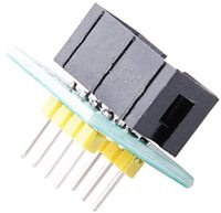 Adaptador de Clips de Prueba para Chips Flash RUIST SOP8 SOIC8, Programador para BIOS 24C/W25Q SPI DIP8 Multiusos