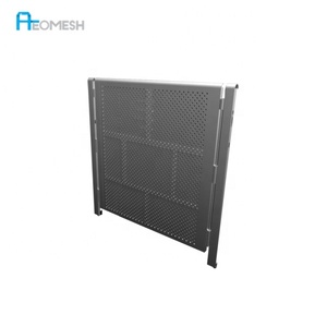 Aeomesh Quảng Châu nhôm sân khấu cổng rào cản, nhôm sân khấu rào cản phía trước của hàng rào an ninh, buổi hòa nhạc rào cản nhà sản xuất - Product Image 5