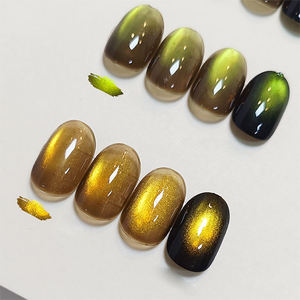 AILANUO 2026 Nueva Colección Cat Eye, Esmalte de Gel con Efecto Ojo de Gato, 15 ml, Marca Privada, Color Morado, Set de 3 Colores, Barniz Brillante, China - Product Image 2