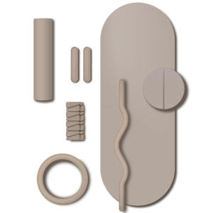 Anello <span class=keywords><strong>Pilates</strong></span> Magic Circle, Cintura Elastica, Set Yoga <span class=keywords><strong>Pilates</strong></span> con Scatola - Product Image 4