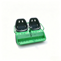 Mini-voiture à chenilles pour enfants, équipement de divertissement extérieur, plage, vélo, acier et plastique, capacité 80 kg