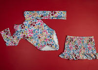 Fabricant de maillots de bain pour enfants sur mesure avec faible MOQ, ensemble bikini de haute qualité pour bébé fille, maillot de bain une pièce pour tout-petit, maillot de bain imprimé mignon