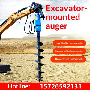 Nouvelle Foreuse Spirale Longue Shanwang, Engin de Forage Rotatif à Haut Moment de Charge, Pompe, Moteur, Engrenage, Roulement pour Poteau Télégraphique - Product Image 1