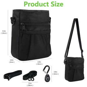 Free sample Wholesale Outdoor Pet <b>Dog</b> Pet <b>Treat</b> <b>Pouch</b>, Adjustable Crossbody Bag, <b>Dog</b> Walking Bag With Poop Bag Dispenser - Product Image 5