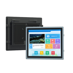 17 "組み込み工業用タッチスクリーンモニターTFT LCDパネルPC防水IP65 LEDディスプレイRS232シリアル<span class=keywords><strong>BNC</strong></span> USB DVI VGA入力 - Product Image 1