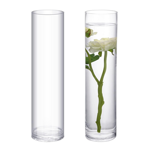 Nuovo Design Portacandele Galleggiante Centrotavola per Matrimoni Supporto Decorativo per <span class=keywords><strong>Candele</strong></span> Vasi Cilindrici Trasparenti - Product Image 6