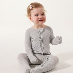 Pijamas de Algodón Modal Personalizados para Niños, Estilo Clásico, Pijamas de Viscosa de Bambú, Ropa de Dormir, Conjunto de Pijamas para Bebé - Product Image 3