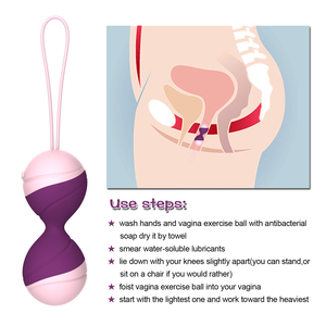 YLove Preisgünstige Ferngesteuerte Silikon-Gummi Kegel-Bälle Übungs-Vaginalkugeln Set Vagina-Übungs-Sexspielzeug für Frauen - Product Image 4