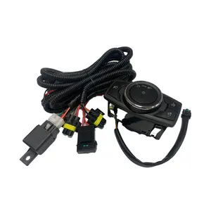 automotive wire harness Car Fog Lights Switch Wire Harness with relay and fuse for Ford medium low configuration