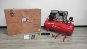 Compresseur d'air <span class=keywords><strong>ZELDA</strong></span>, meilleur <span class=keywords><strong>prix</strong></span>, 220V 230V 3Hp 100L, entraînement par courroie - Product Image 2