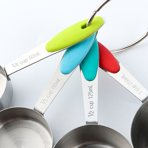 Thép không gỉ đo ly và Thìa bộ của 4 cái muỗng canh cà phê và Espresso thìa - Product Image 3