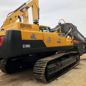 Excavatrice sur chenilles Volvo 480DL d'occasion de 48 tonnes, modèle Multi-Terrain Dominator Breakthrough Force, pour la construction de bâtiments de grande hauteur - Product Image 1