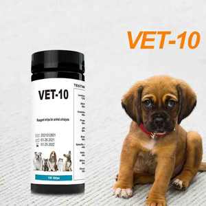 Tiras Reactivas para Orina Animal Vet-10, 100 Tiras, Análisis de 10 Parámetros para Gatos, Herramienta de Diagnóstico Veterinario - Product Image 4