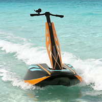 Planche de surf électrique hydrofoil E-foil en fibre de carbone, nouveau design 2026, puissance 8000W, vitesse 45KM/H, pour sports nautiques d'été