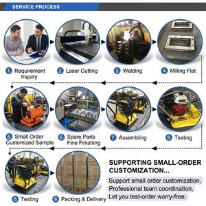 Piqueuse thermique PME-RM65 à moteur 4 temps, force de compactage 13KN, pour la préparation des fondations routières - Product Image 4