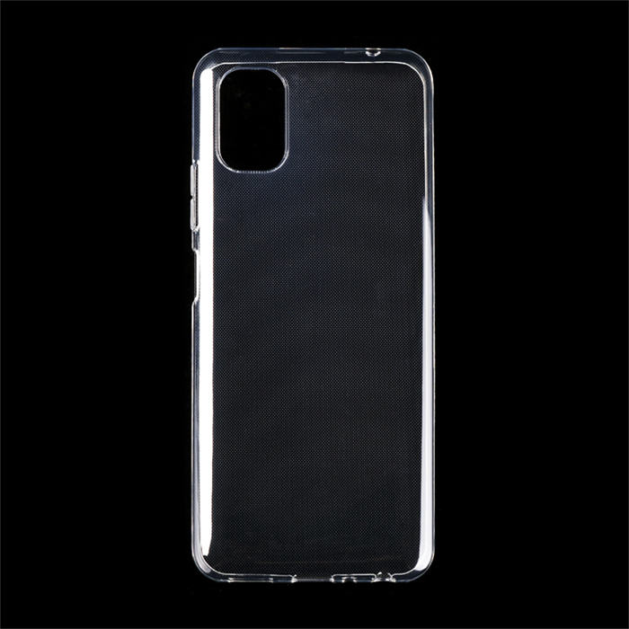 TTJ Coque Pour ZTE Blade 20 Smart, Translucide Silicone TPU Cover Souple Cristal Bumper Housse Étui Case HD Film Protecteur Verre Trempé écran Pour ZTE Blade 20 Smart (6,49