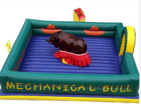 Vente en gros personnalisée Location Défi Enfants Rodéo électrique Bull Ride Jeu Simulateur de scène de tauromachie Équitation Adultes Taureau mécanique
