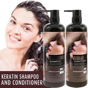 Champú <span class=keywords><strong>Profesional</strong></span> Reparador Sin Sulfatos de China y Corea, Champú y Acondicionador que Proporcionan Hidratación y Suavidad, Set de Cuidado Capilar de 900 ml - Product Image 3