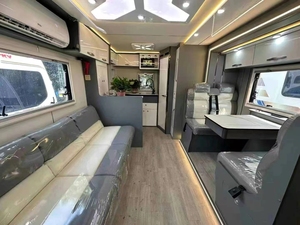 중고 4x2 럭셔리 캐러밴 판매 rv 중국 모터 홈 캠퍼 밴 싼 오토 카라바나 자동차 버스 슬라이드 에 클래스 C 모터 홈 캠퍼 - Product Image 3