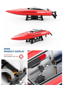 <span class=keywords><strong>Bateau</strong></span> <span class=keywords><strong>radiocommandé</strong></span> à grande vitesse pour enfants et adultes, course avec 2.4g rtr, hors-bord sans balais, <span class=keywords><strong>bateau</strong></span>, jouets - Product Image 4