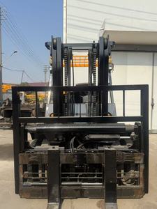Japan Original <b>Used</b> Forklift Truck Diesel 7 Ton TCM FD70 Powered <b>Pallet</b> Stacker Mitsubishi/Heli/ Engine Side Shift Retail - Product Image 4