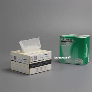 Fournisseur de fabrication OEM de lingettes de nettoyage optiques antistatiques non pelucheuses en fibre de cellulose écologique - Product Image 5