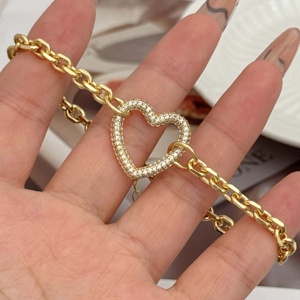 Braccialetto alla Moda e Minimalista <span class=keywords><strong>con</strong></span> Motivo a Cuore, Ideale come Regalo o per Appuntamenti - Product Image 5