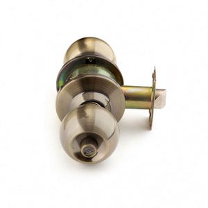 ลูกบิดประตูทรงกระบอกแบบอเมริกัน สแตนเลส 304 แบบทางเดียว พร้อมกุญแจลูกบิดทรงกลม สำหรับห้องเก็บของ ขนาด 60 มม. - Product Image 6