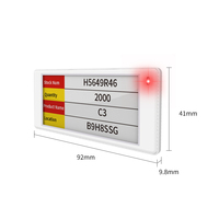 Minew DS029Q Etiqueta Electrónica de Precio Digital de 2.9 Pulgadas con 4 Colores de Tinta Electrónica, BLE 5.0, NFC, Resistente al Agua para Comercio Inteligente