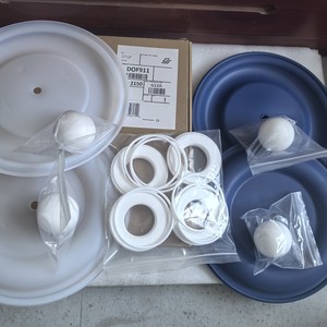 ชุดซ่อมปั๊มไดอะแฟรม Chengji D0F911 Graco 2150 พร้อมลูกบอลซีท น้ำยาไฮดรอลิก และอุปกรณ์ปลายทาง - Product Image 1