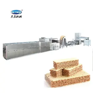 65 Mold Automatic Wafer Biscuit Making Machine Produktions linie