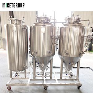 MICET - Sistema de Elaboración de Cerveza Casera de 100 L, Mini Cervecería de <span class=keywords><strong>2</strong></span> Recipientes, Equipo de Elaboración de Cerveza Artesanal Piloto, Fermentadores de Cerveza de 100 L, Nano Cervecería - Product Image 5