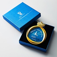 Médailles personnalisées en métal et cristal, badges à suspendre au cou, plaques d'honneur, récompenses de champion de compétition, commémoratifs sur mesure