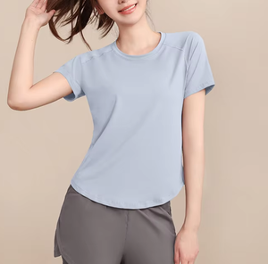 Conjunto de Yoga para <span class=keywords><strong>Mujer</strong></span>, Ropa Deportiva para Correr y Gimnasio, Nuevo Conjunto de 2 Piezas de Spandex/Poliéster de Secado Rápido, Diseño Sólido para Primavera/Verano - Product Image 3