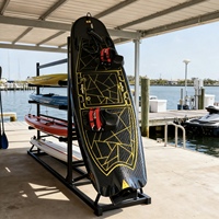 Planche de surf électrique BONCN en fibre de carbone haute résistance, étanche, batterie 72V, portable, 55 km/h en haute mer, garantie 1 an