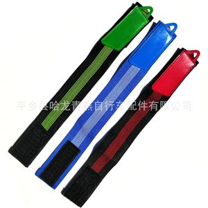 Bicycle Leg Straps Non-Slip <b>Elastic</b> Hook Loop Closure Unisex Cycling Gear - Product Image 2