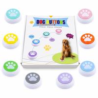 Boutons sonores enregistrables pour chiens, clairs et faciles à utiliser, pour la communication et l'entraînement des animaux de compagnie, jouets promotionnels, fonctionnant sur piles