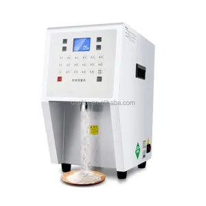 Máquina dispensadora automática de Matcha en polvo, tanque individual, para azúcar, cacao y café