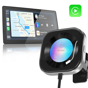 Ottocast มินิคลิป CarPlay ไร้สายหน้าจอ1.6นิ้วอะแดปเตอร์มิเรอร์สมาร์ทโฟนสะดวกมือ - Product Image 4