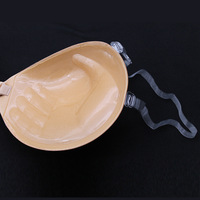 Sujetador de realce con forma de mano, Push-Up sin tirantes, autoadhesivo, Invisible, sin espalda