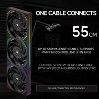 Fast Shipments Thermalright Trofeo Vision 360 mm Argb Aio Cpu Cooler with 6.86-inch Magnetic IPS LCD Screen