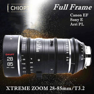 CHIOPT extreme ZOOM XTREME <span class=keywords><strong>28</strong></span>-85mm/T3.2-T22 & <span class=keywords><strong>75</strong></span>-250mm/T3.2 Full frame zoom film ine Lens For <span class=keywords><strong>Sony</strong></span> E Canon EF PL Mount Camera - Product Image 5
