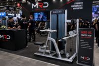 Máquina de remo sentado con carga de pin MRD, entrenador de espalda de hierro fundido recubierto de goma, entrenamiento de fuerza para la parte superior del cuerpo para gimnasios