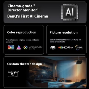 Benq W2720i Nhà 4K Thông Minh Chiếu 3D LED Rạp Hát Tại Nhà Với Android 11 OS <span class=keywords><strong>2G</strong></span> <span class=keywords><strong>RAM</strong></span> - Product Image 3