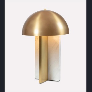 Lampe de table en marbre E27 Led 220V, commande par interrupteur, pour salon, chambre à coucher, salle d'exposition, lampe de chevet - Product Image 3