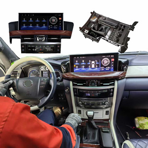 Écran multimédia Android 13 12,3 pouces avec CarPlay, GPS et panneau de console centrale pour Lexus LX570 2008-2015 - Product Image 1